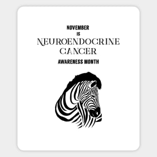 Neuroendocrine Cancer Awareness,November,Zebra Strong Magnet